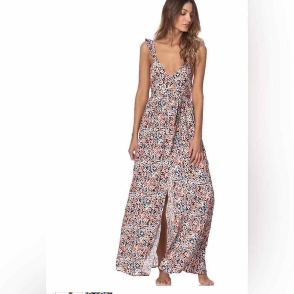 MAAJI SELF LOVING MAXI DRESS Size Medium Sleeveless beach Vacation Summer